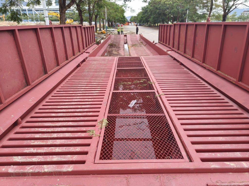 免基础移动洗车槽